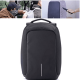 Waterproof Anti-Theft Backpack with USB Charging Port - Unisex
