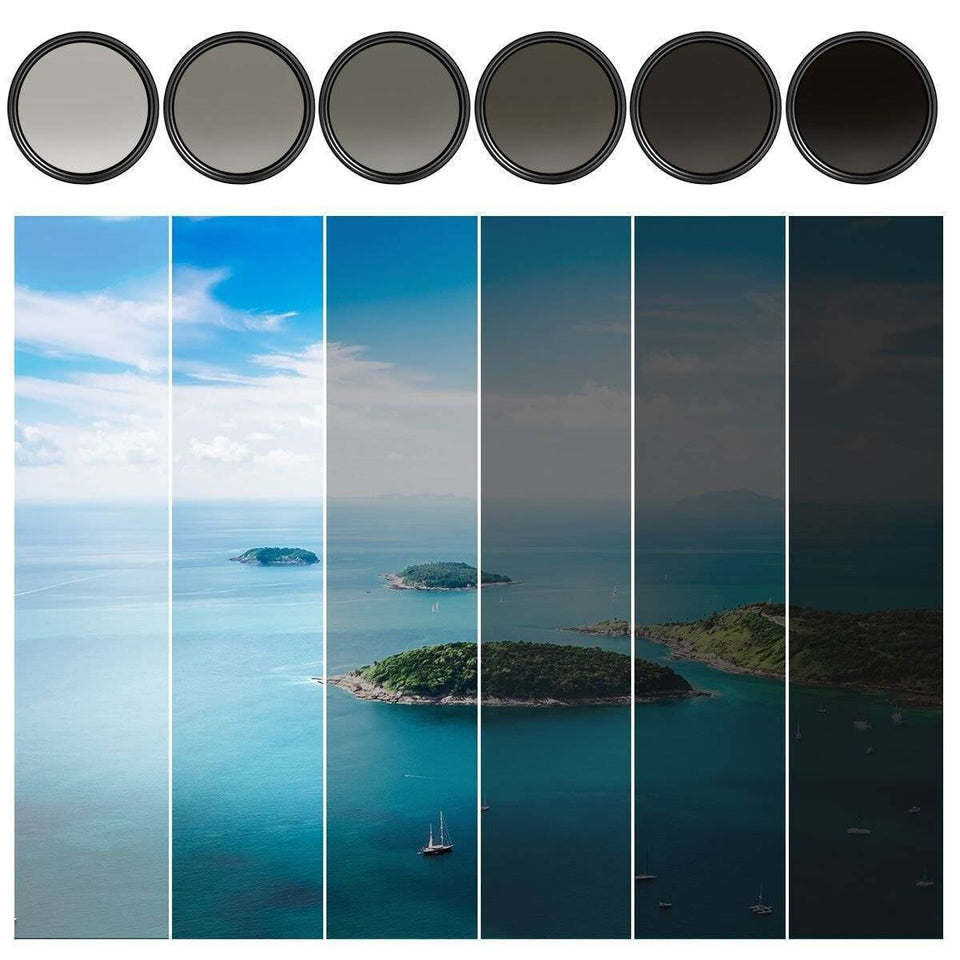Professional Photography Adjustable ND Filter ND2-400
