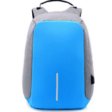 Waterproof Anti-Theft Backpack with USB Charging Port - Unisex