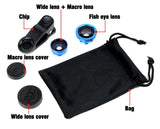 Fisheye Lenses 3 in 1 for Cellphone