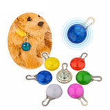 Flashing LED Dog Collar Pendant Clip Light
