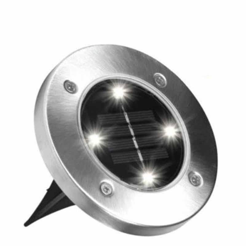 Solar Garden Disk Lights