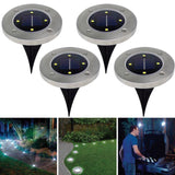 Solar Garden Disk Lights