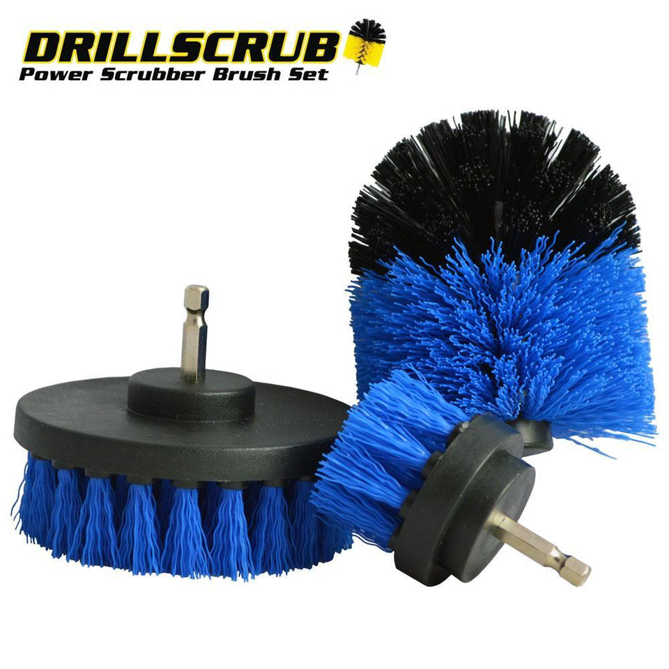 DRILLSCRUB® - The Ultimate Power Scrubber Brush Set