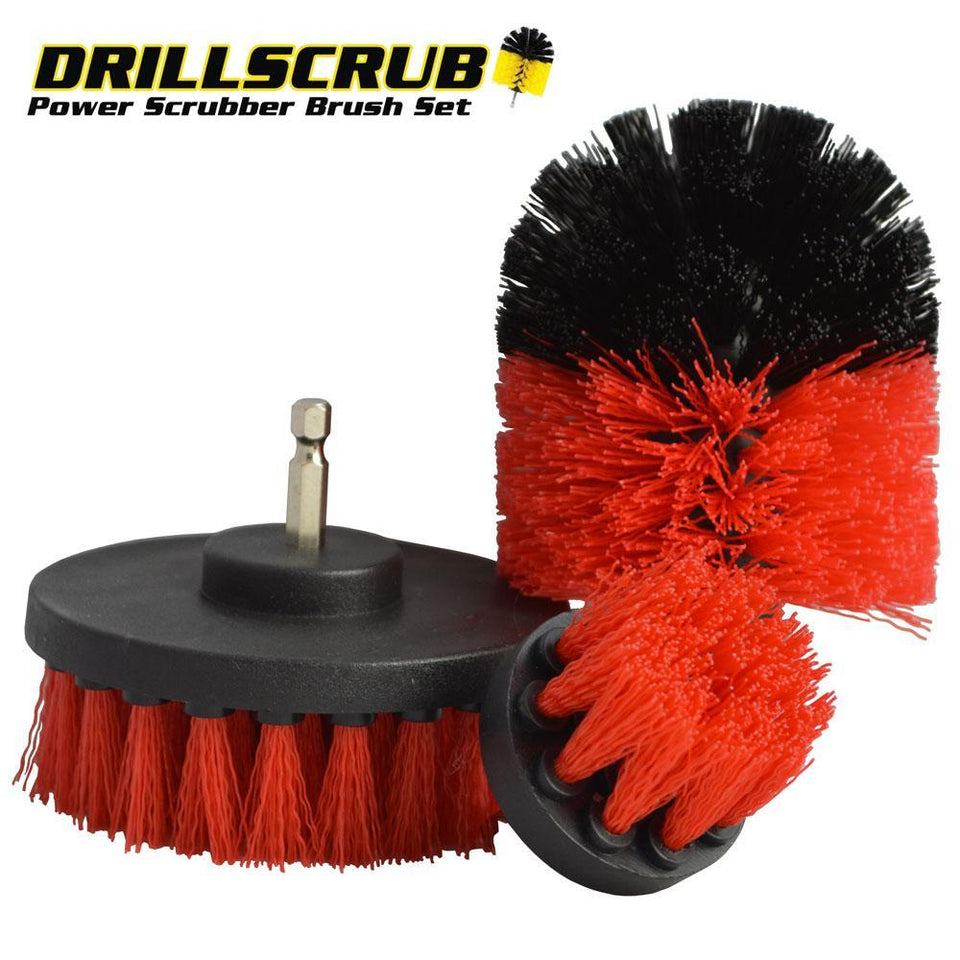 DRILLSCRUB® - The Ultimate Power Scrubber Brush Set