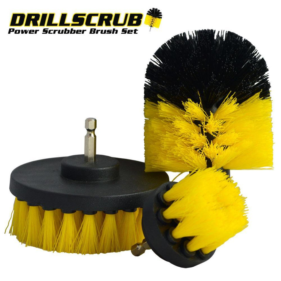 DRILLSCRUB® - The Ultimate Power Scrubber Brush Set