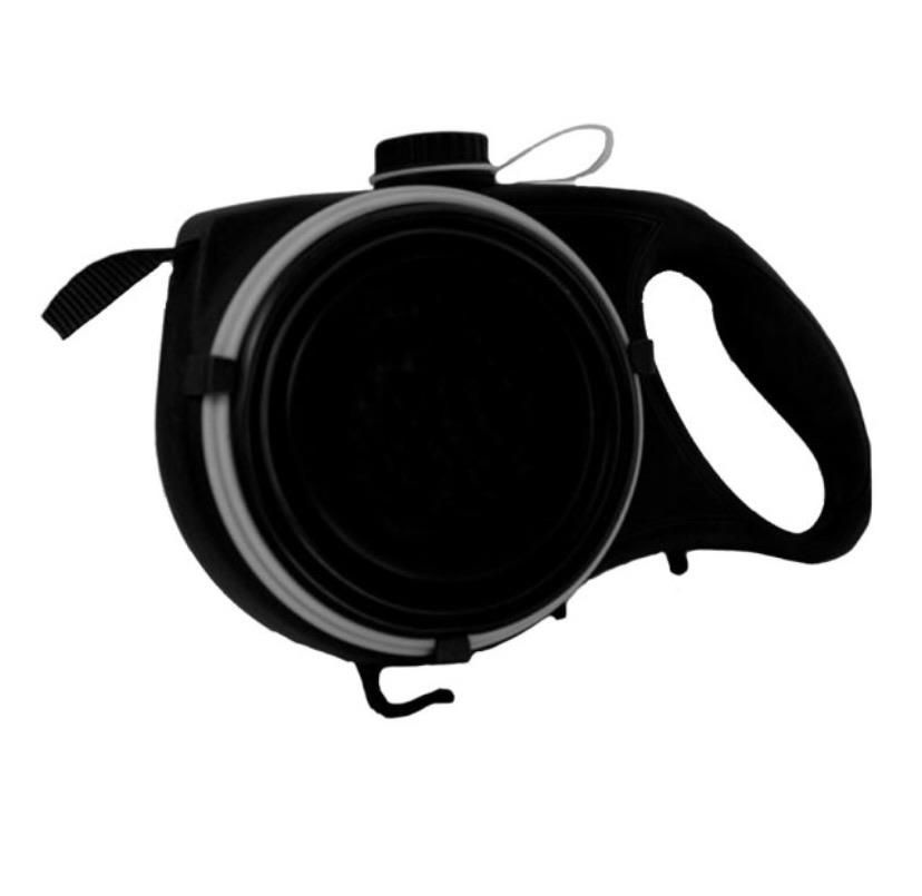 AquaLeash-Leash with Built-in Water Bottle
