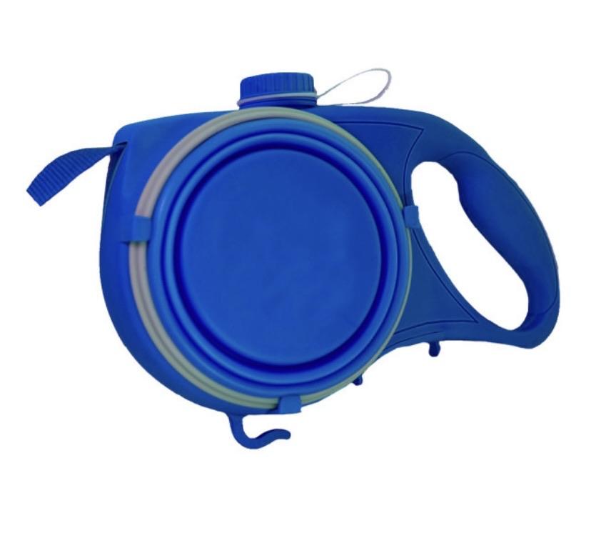 AquaLeash-Leash with Built-in Water Bottle