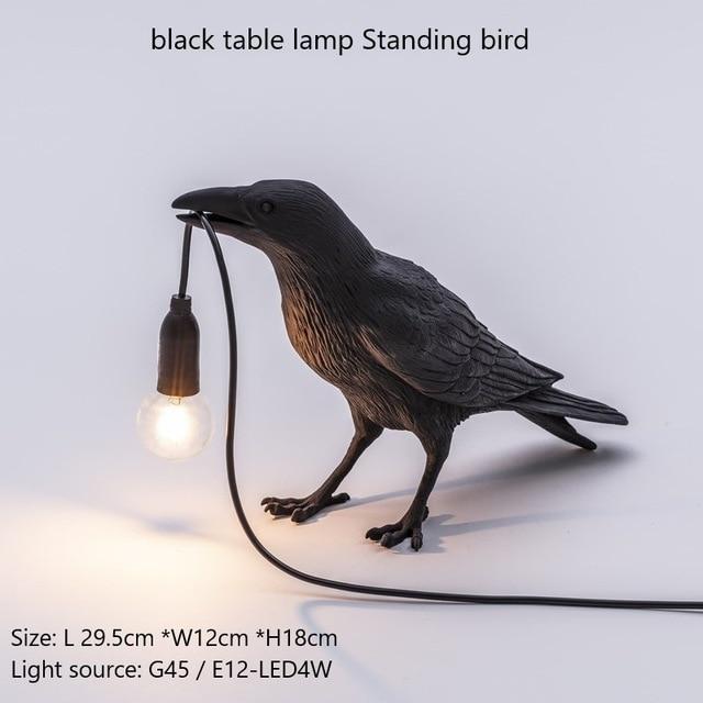 Raven-Crow Lamp