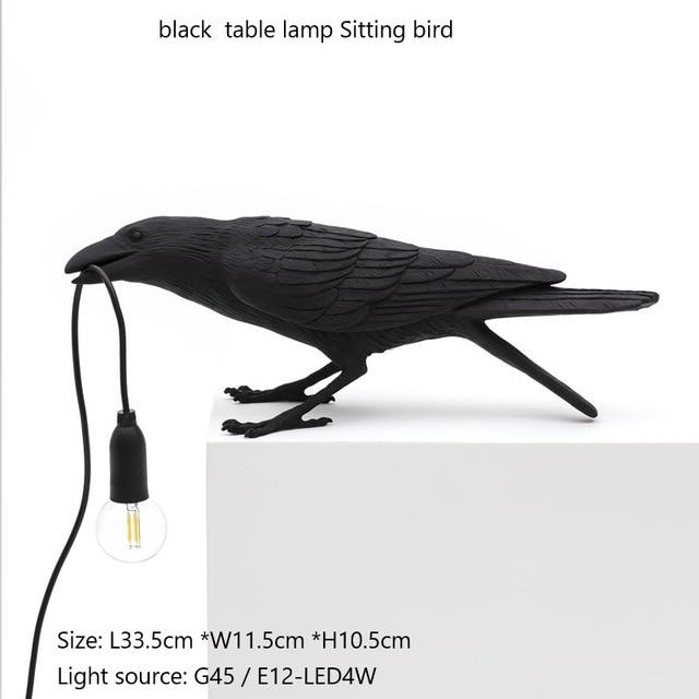 Raven-Crow Lamp