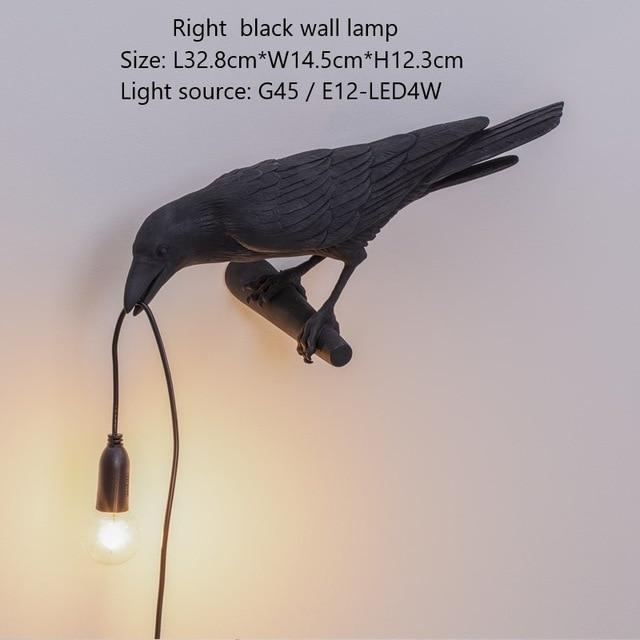 Raven-Crow Lamp