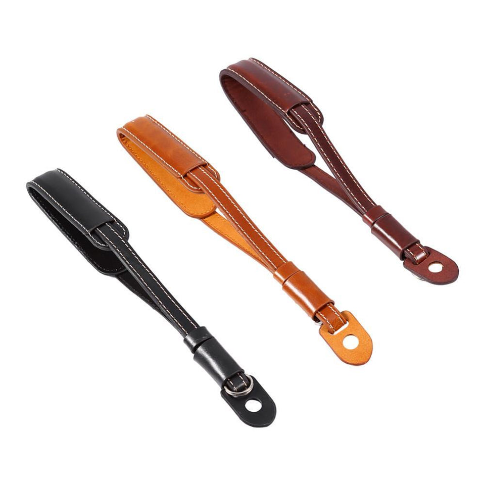 RetroStrap™  Premium Hand Stitched Camera Wrist Strap