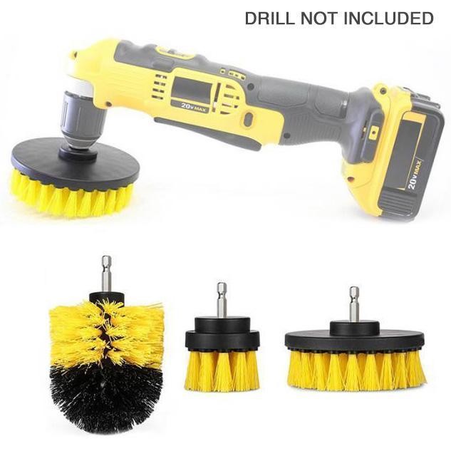DRILLSCRUB® - The Ultimate Power Scrubber Brush Set